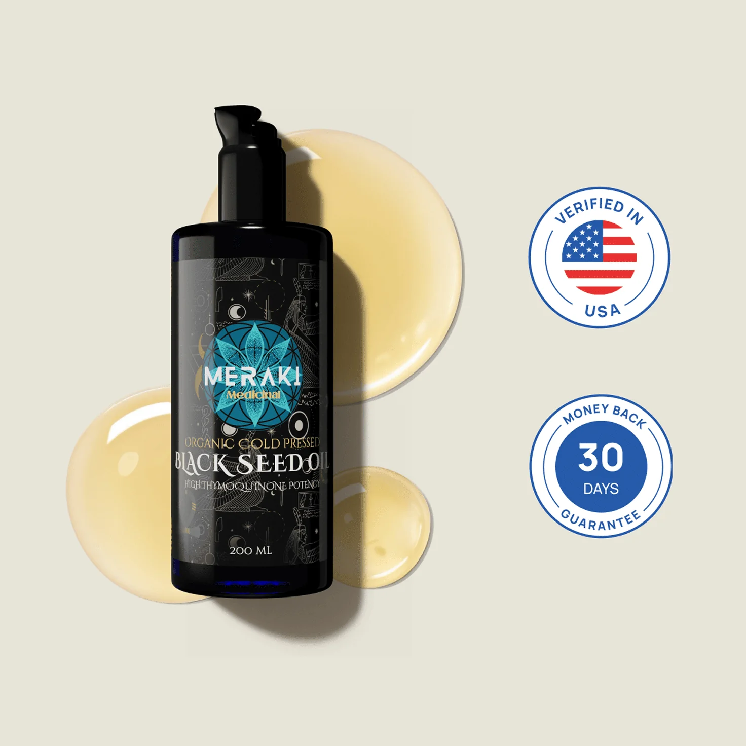 High Potency Cold-Pressed Organic Black Seed Oil with 3% Thymoquinone 2026